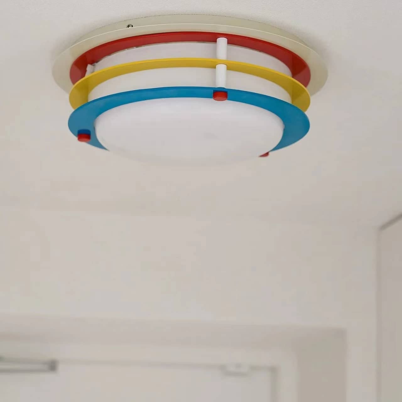 Memphis Colorful Layered Ring Ceiling Light