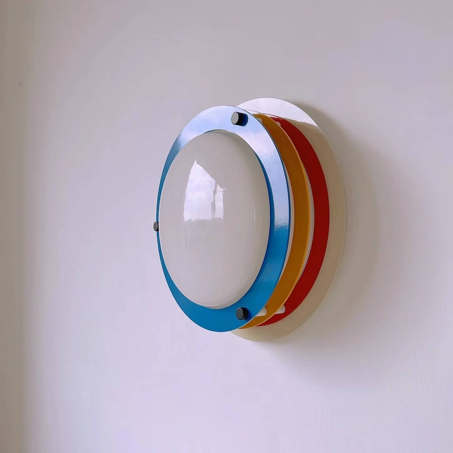 Memphis Colorful Layered Ring Ceiling Light