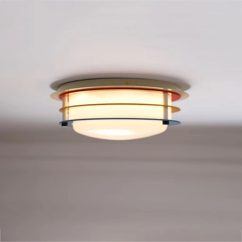 Memphis Colorful Layered Ring Ceiling Light
