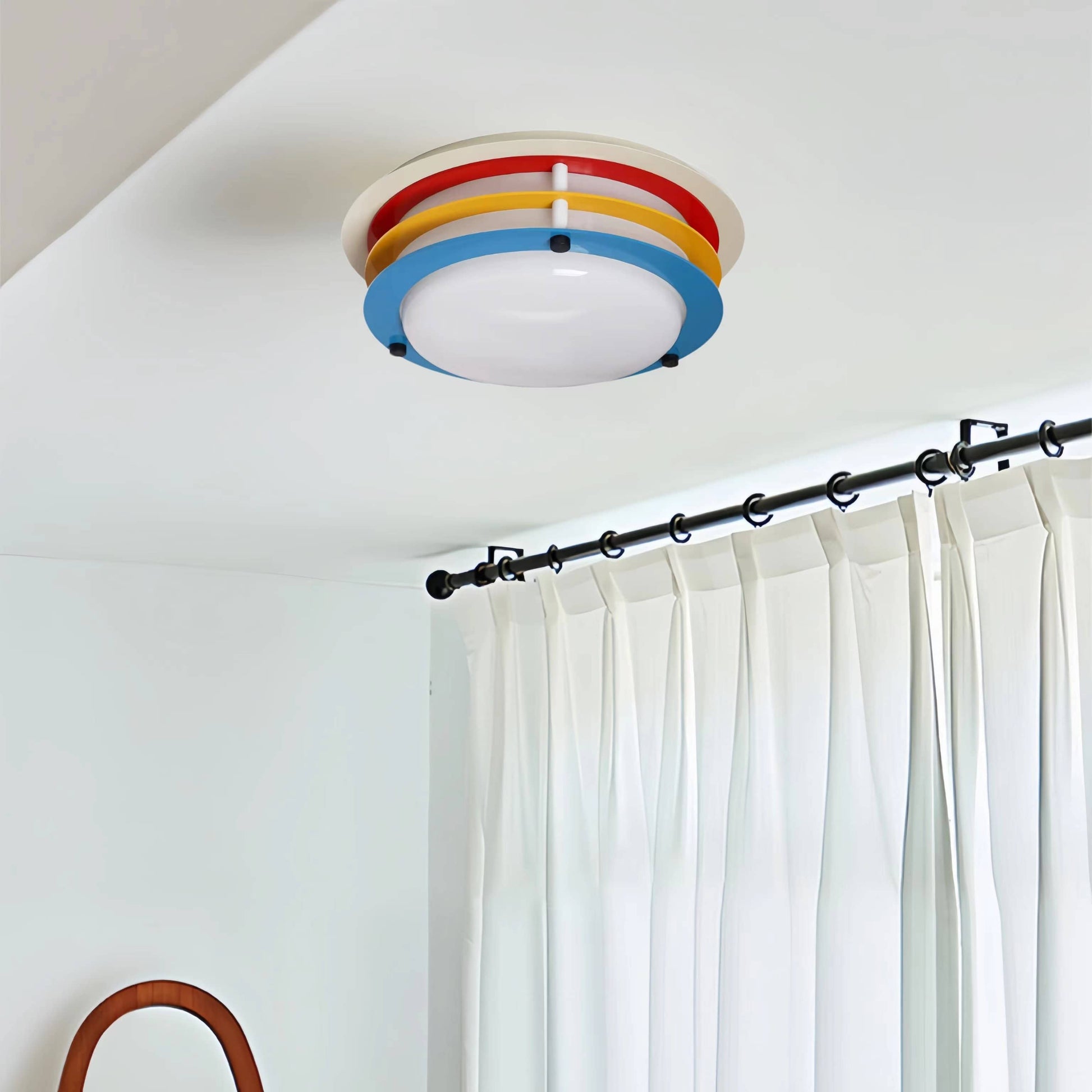 Memphis Colorful Layered Ring Ceiling Light