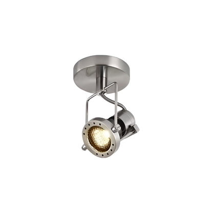 Metal Adjustable Industrial Bauhaus Spotlight Ceiling Light