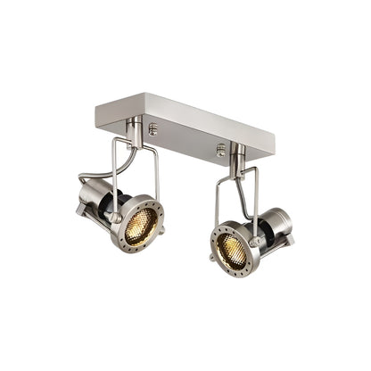 Metal Adjustable Industrial Bauhaus Spotlight Ceiling Light