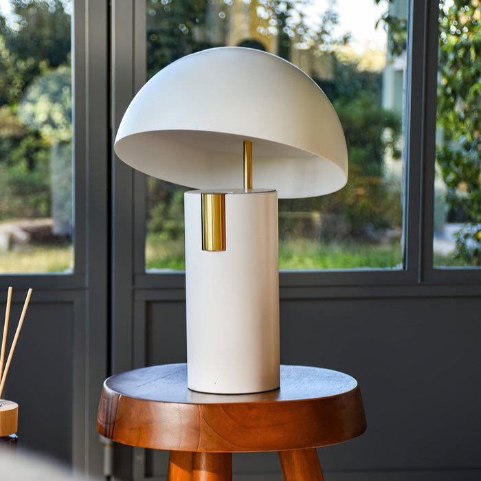 Mid Century Avo Mushroom Table Lamp