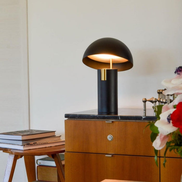 Mid Century Avo Mushroom Table Lamp