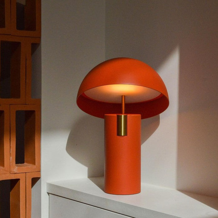 Mid Century Avo Mushroom Table Lamp