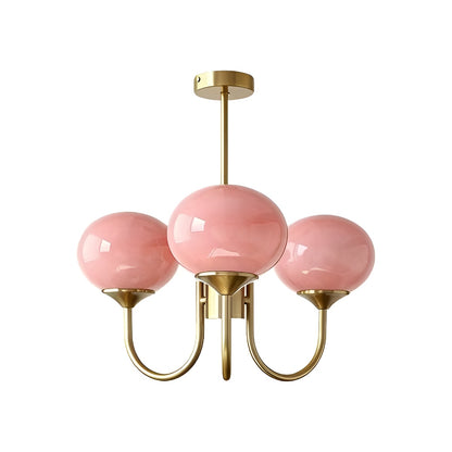 Mid Century Modern 3 Lights Chandelier for Dining Room