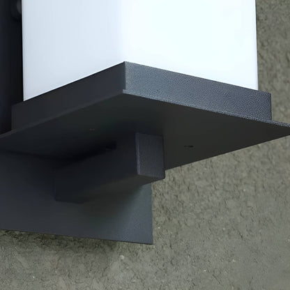 Mid Century Modern Geometric Outdoor Wall Light