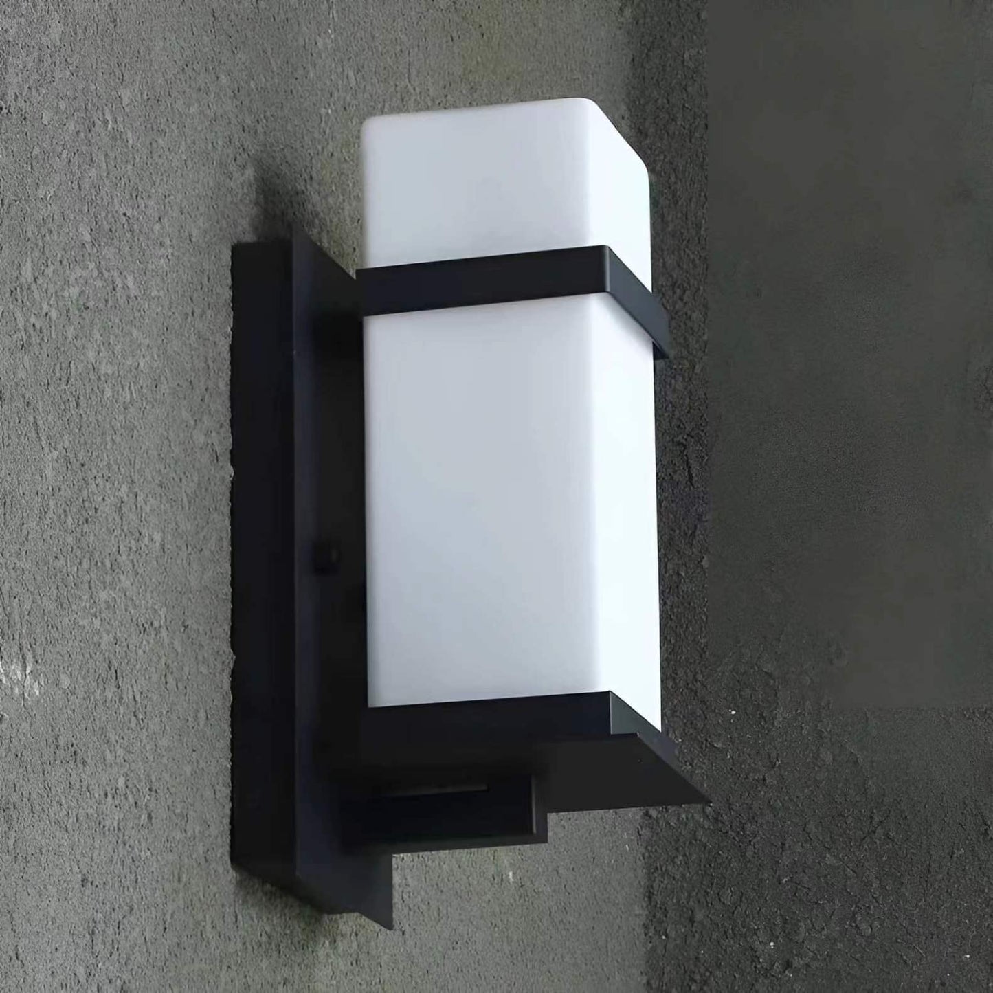 Mid Century Modern Geometric Outdoor Wall Light