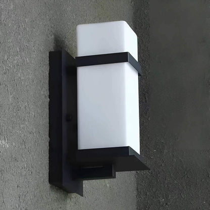 Mid Century Modern Geometric Outdoor Wall Light