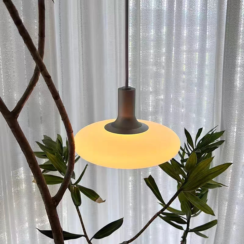 Minimalist Design Glass Dining Table Pendant Light