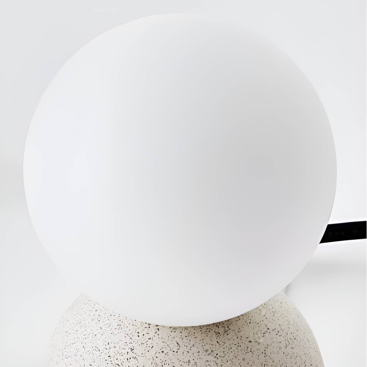 Minimalist Glass Globe Small Wall Light for Bedside