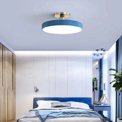 Minimalist Macaron Circular LED Ceiling Light