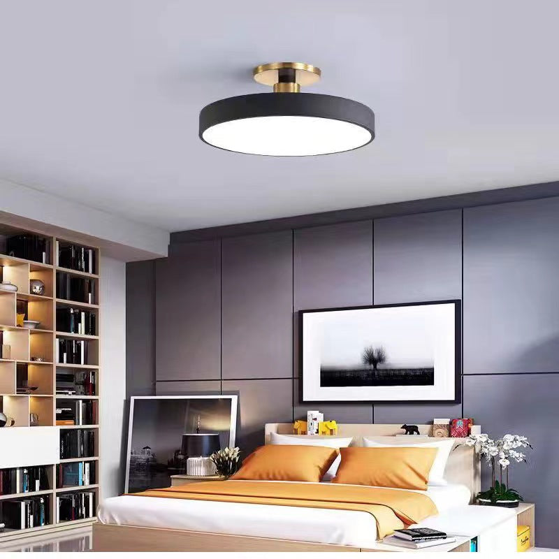 Minimalist Macaron Circular LED Ceiling Light