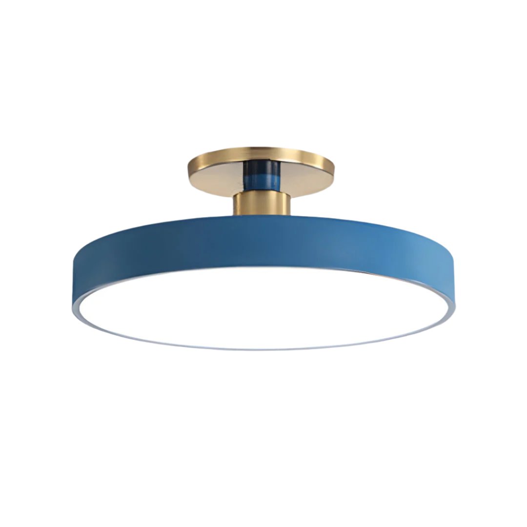 Minimalist Macaron Circular LED Ceiling Light