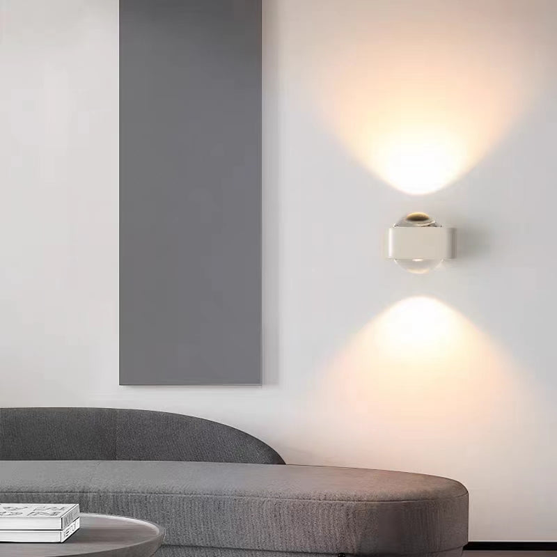 Minimalist Square Up Down LED Wall Light