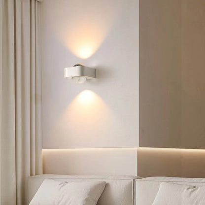 Minimalist Square Up Down LED Wall Light