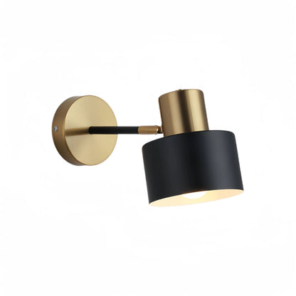 Modern Adjustable Metal Black Wall Light