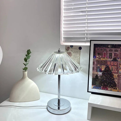 Modern Ambient Crystal Bedside Lamp