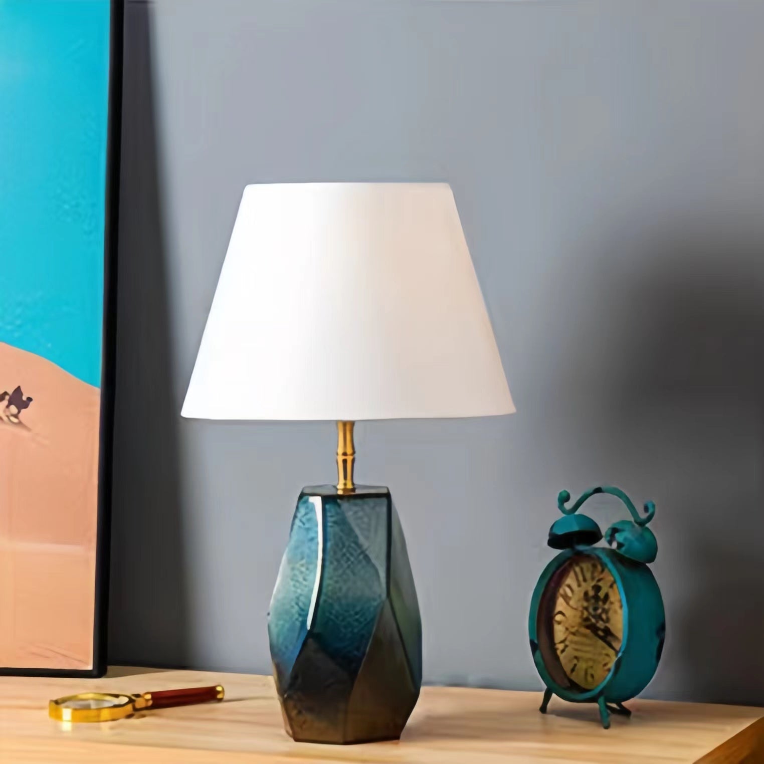 Modern Art Deco Ceramic Table Lamp