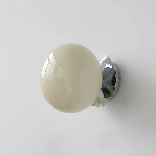 Modern Bauhaus Globe Glass Wall Light