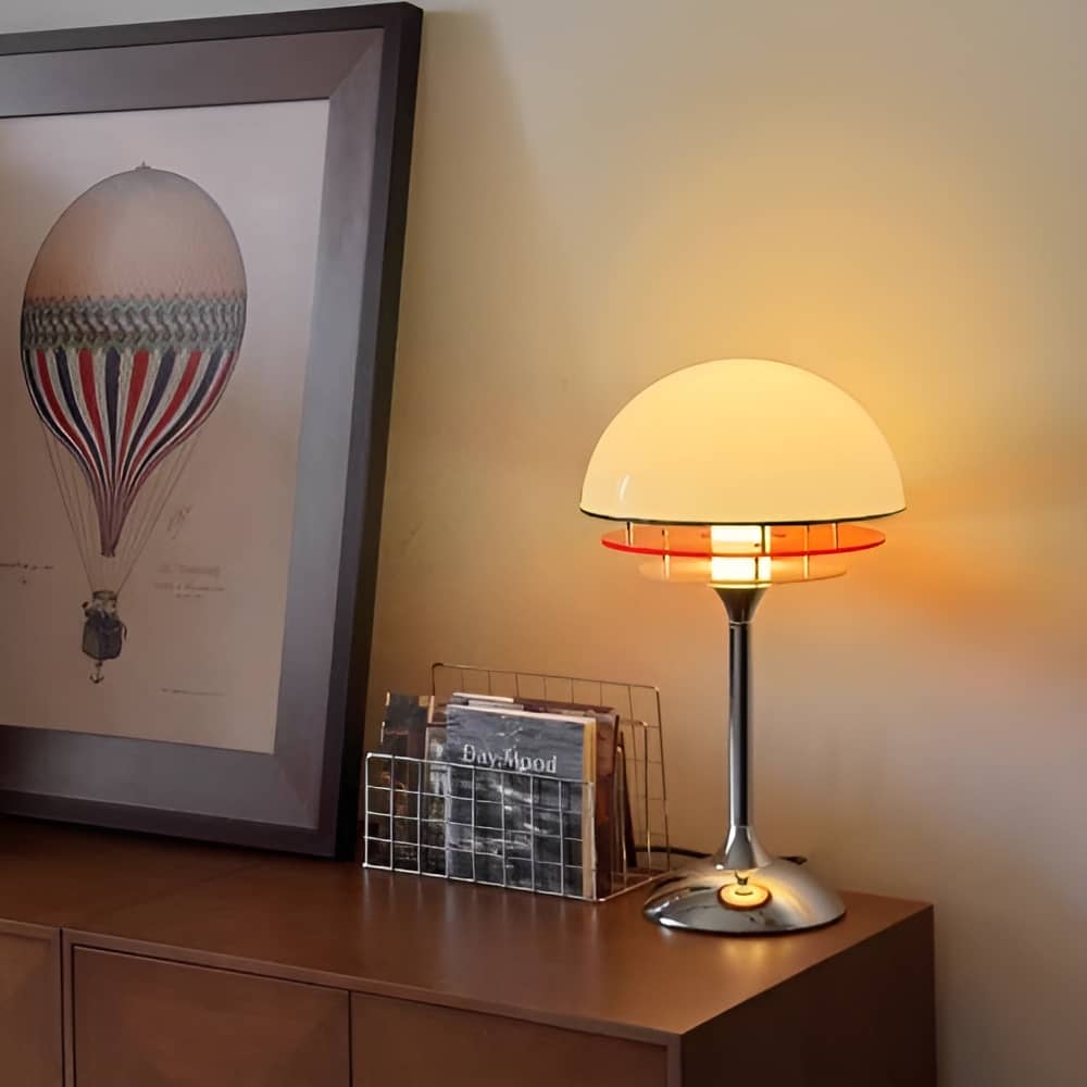 Modern Bauhaus Sunset Ambient Table Lamp