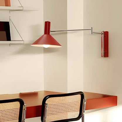 Modern Bauhaus Swing Arm Extendable Wall Light