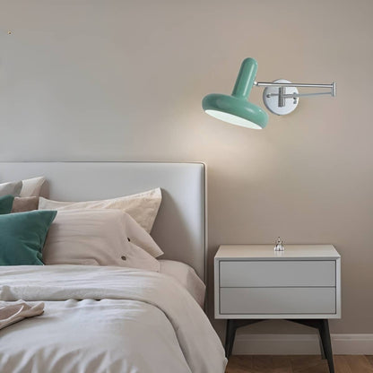 Modern Bedside Reading Wall Light with Extendable Arm