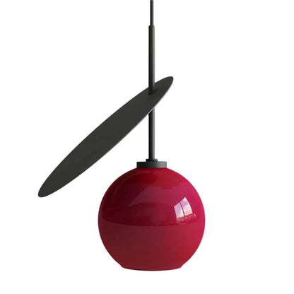 Modern Cherry Art Deco Glass Pendant Light