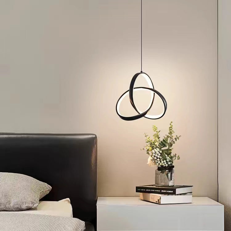 Modern Creative Ring Metal Pendant Lamp