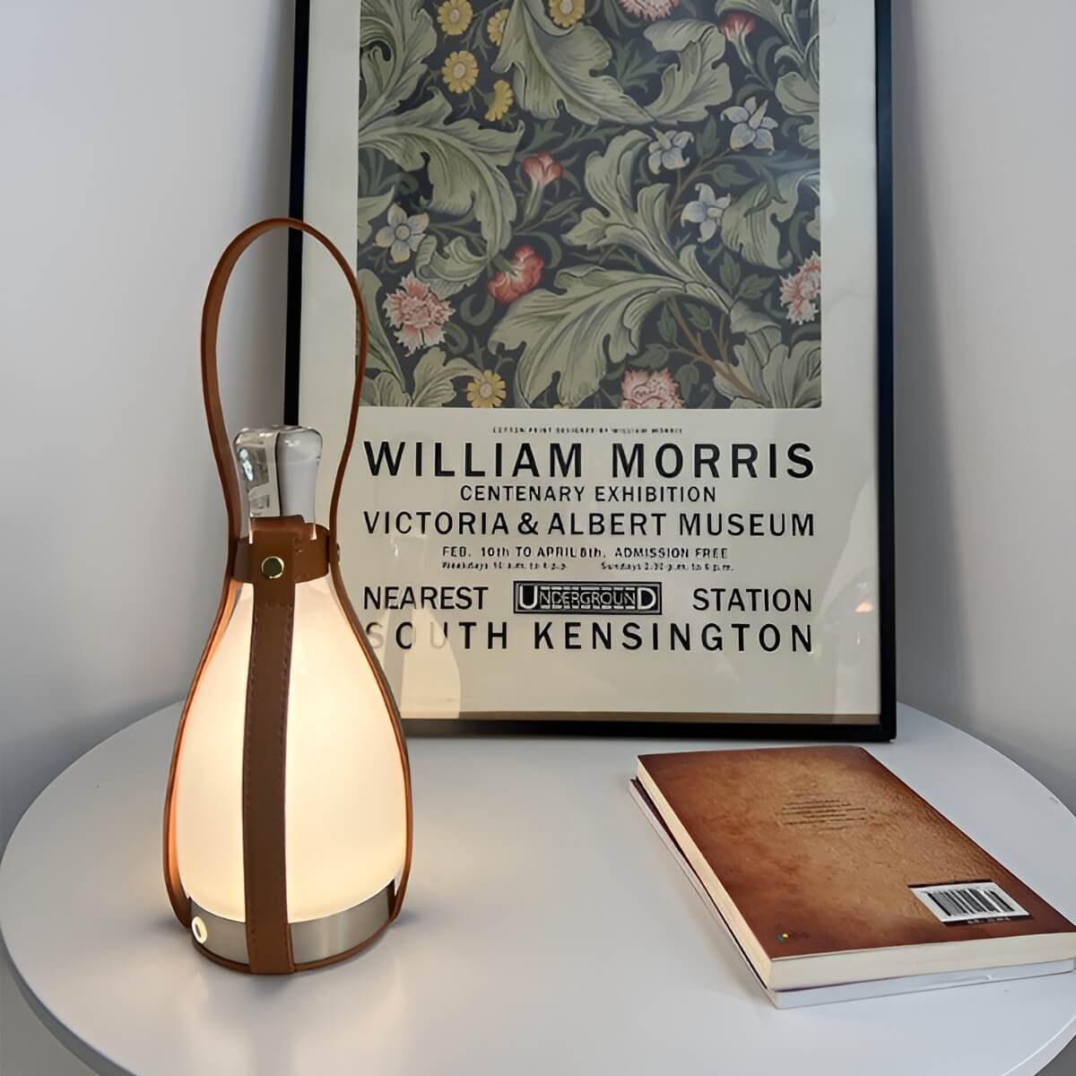 Modern Decorative Bottle Shaped LED Battery Operated Bedside Lamp