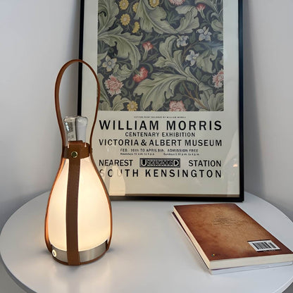 Modern Decorative Bottle Shaped LED Battery Operated Bedside Lamp