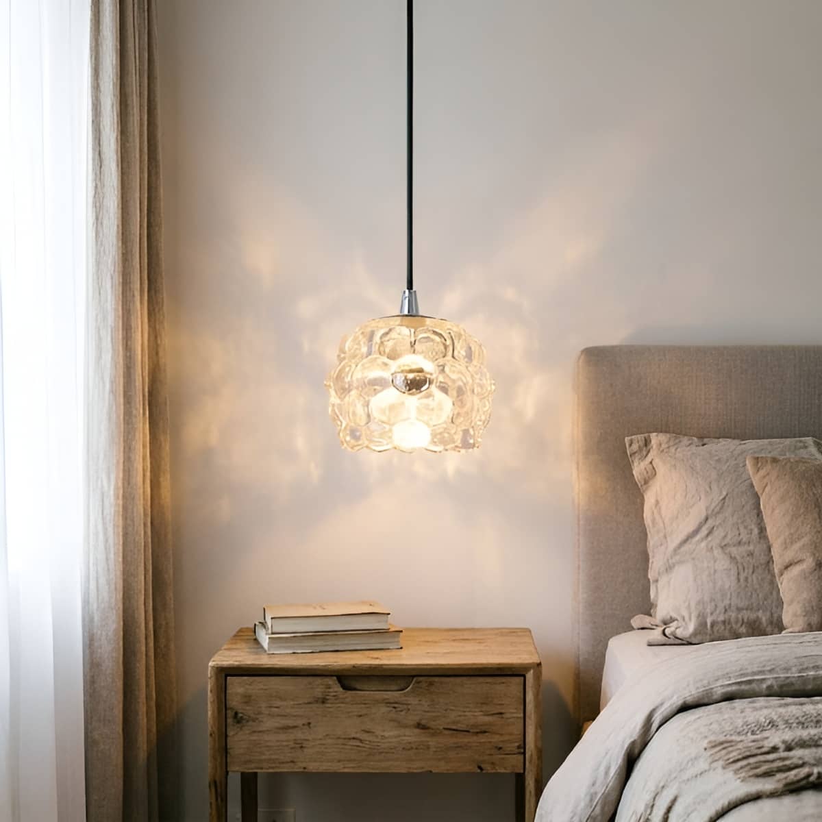 Modern Decorative Unique Glass Mini Pendant Lamp