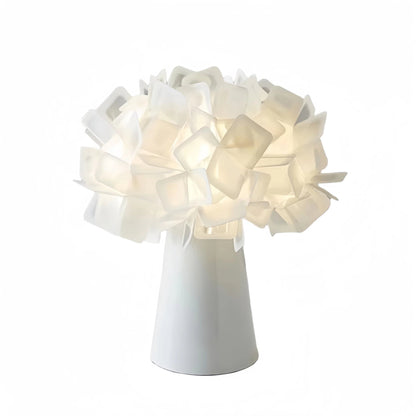 Modern Flower Art Deco Rechargeable Table Lamp