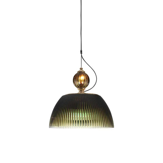 Modern Glass Bowl Kitchen Island Pendant Lamp