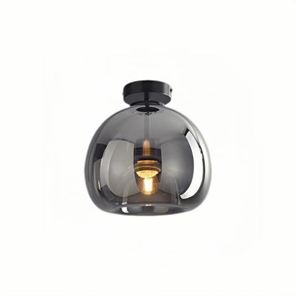 Modern Globe Glass Ceiling Lamp