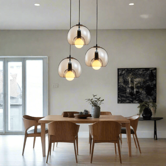 Modern Globe Glass Pendant Light