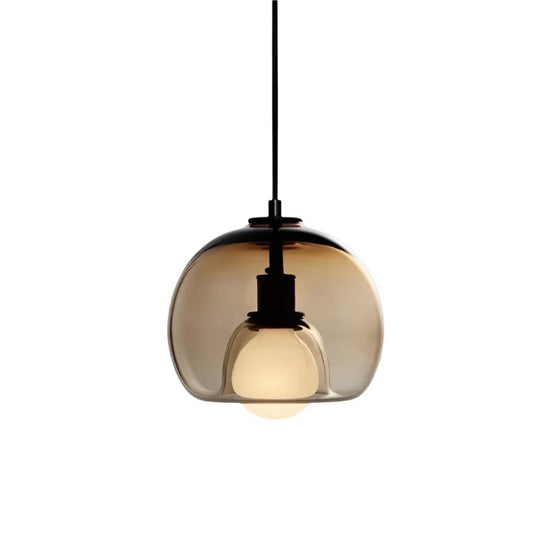 Modern Glass Globe Pendant Lamp