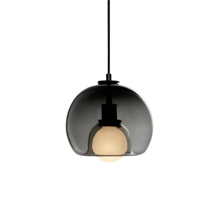 Modern Glass Globe Pendant Lamp