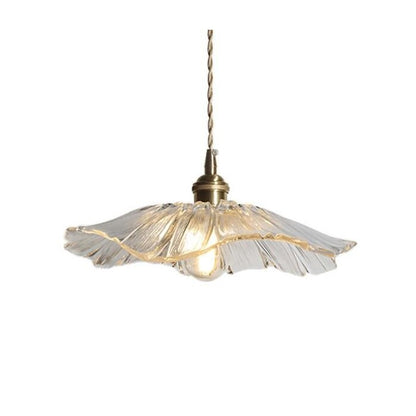 lotus flower pendant lamp