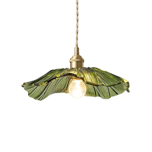 lotus flower pendant lamp