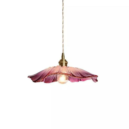 lotus flower pendant lamp