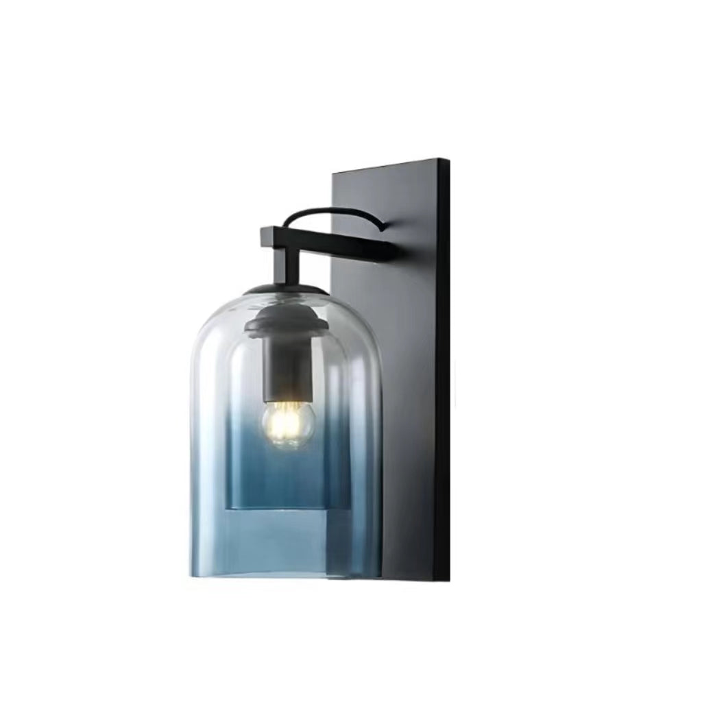 Modern Lumi Double Glass Wall Light