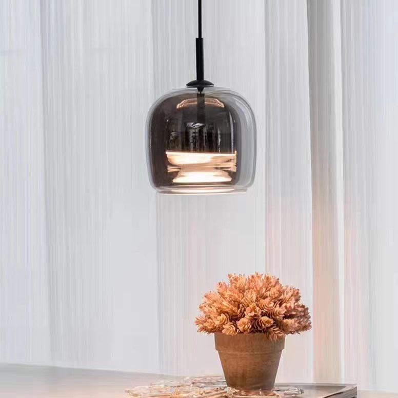 Modern Luxury LED Glass Pendant Lamp