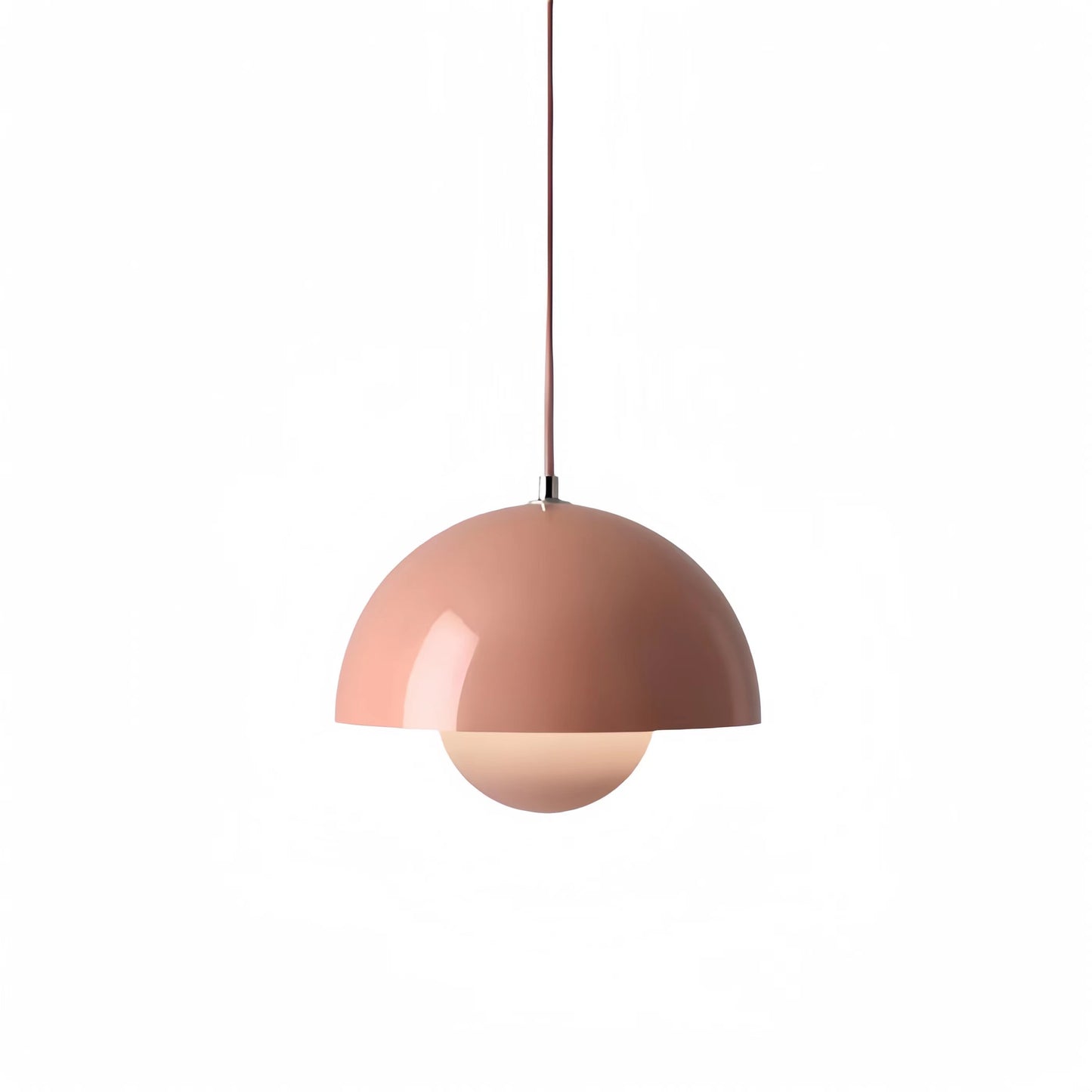 Modern Macaron Flowerpot Pendant Light pink