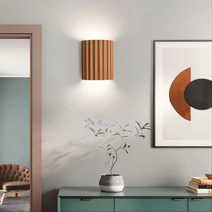 Modern Macaron Resin Wall Sconce