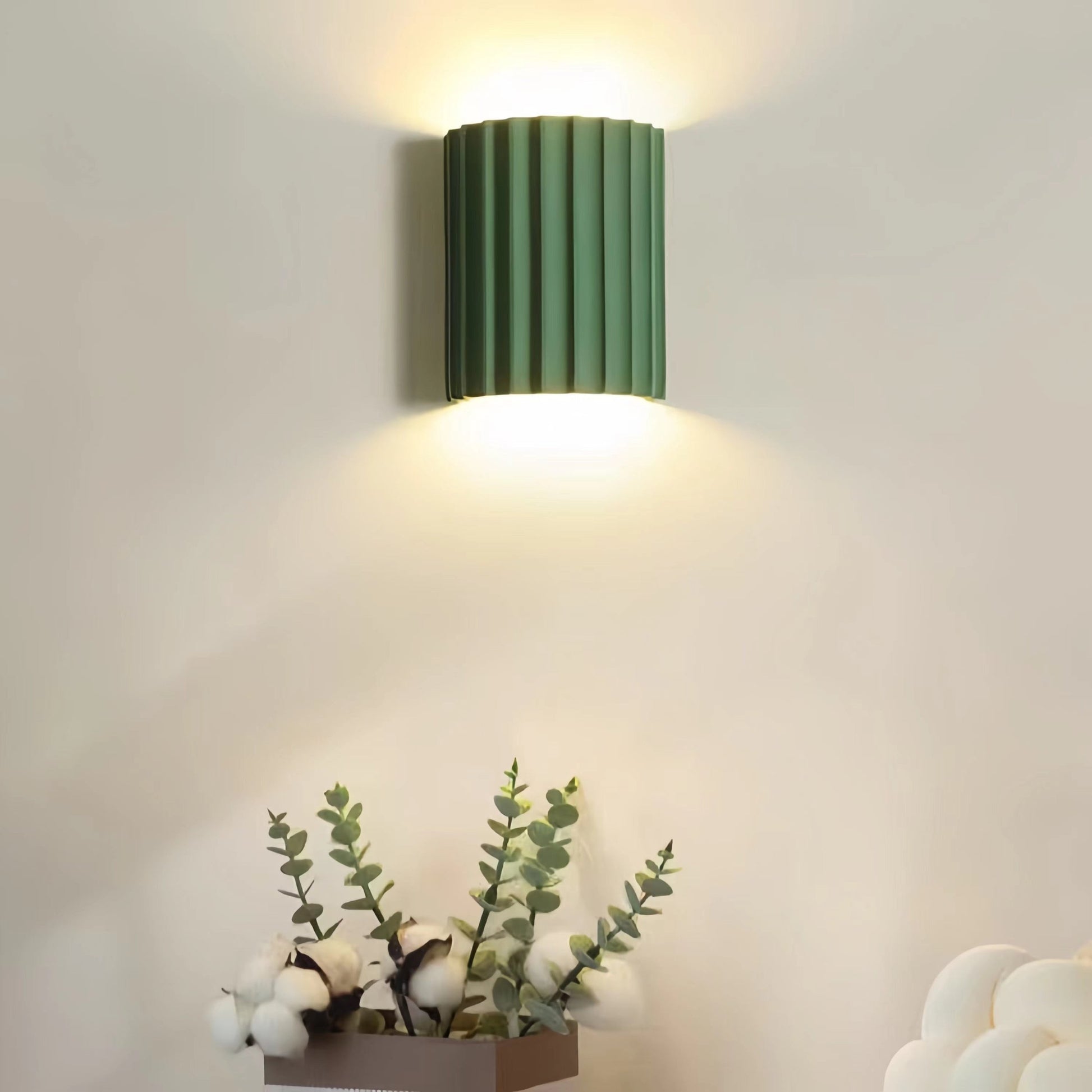 Modern Macaron Resin Wall Sconce