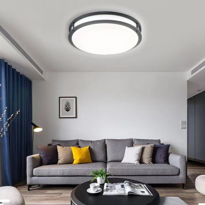 Modern Flush Mount Dimmable LED Ceiling Lamp