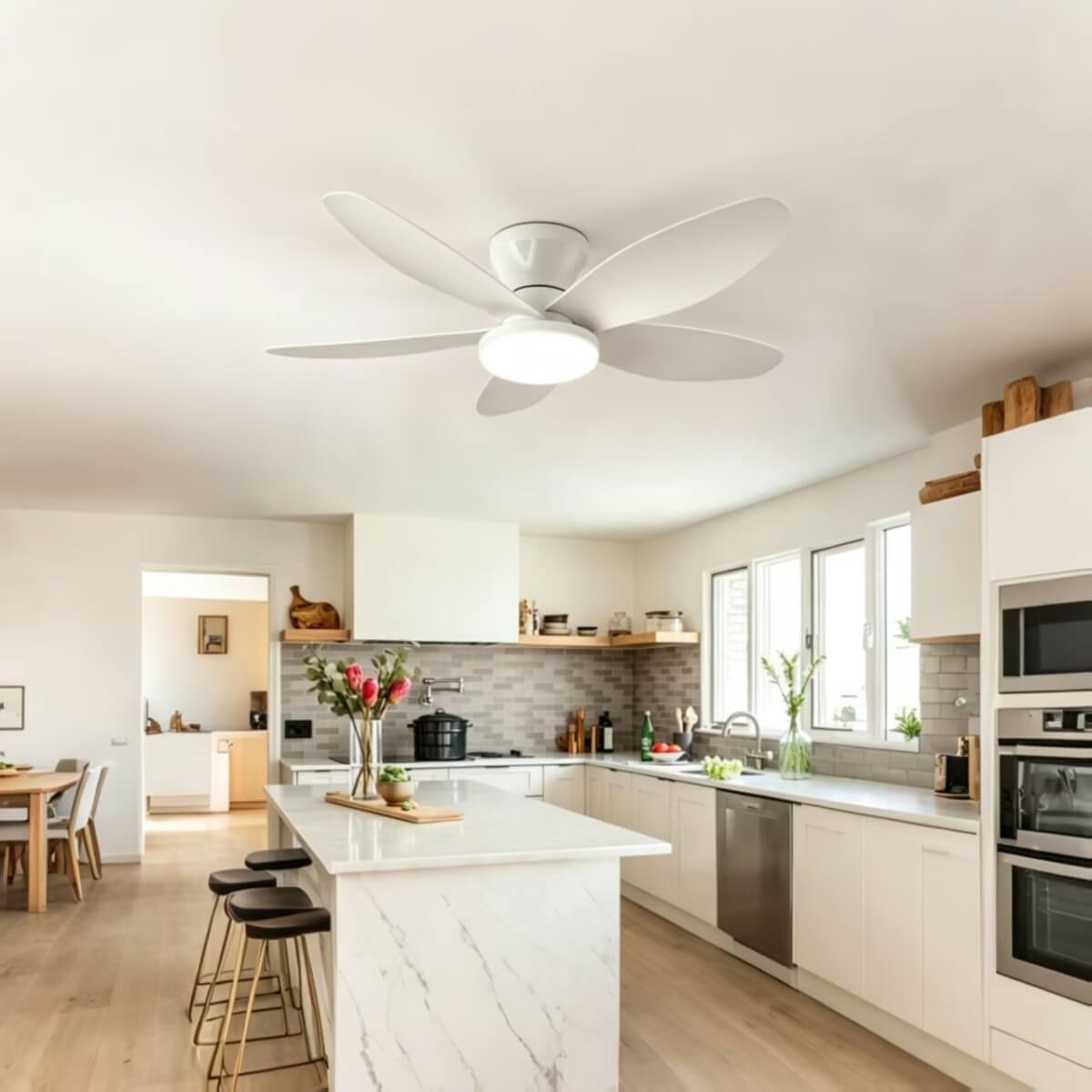 Modern-Minimalist-Five-Blade-Remote-Ceiling-Fan-with-Light-10