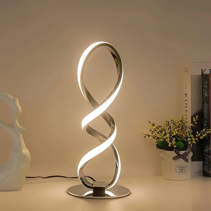 Modern Minimalist Spiral Table Lamp