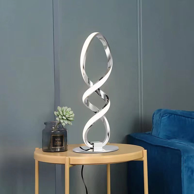 Modern Minimalist Spiral Table Lamp